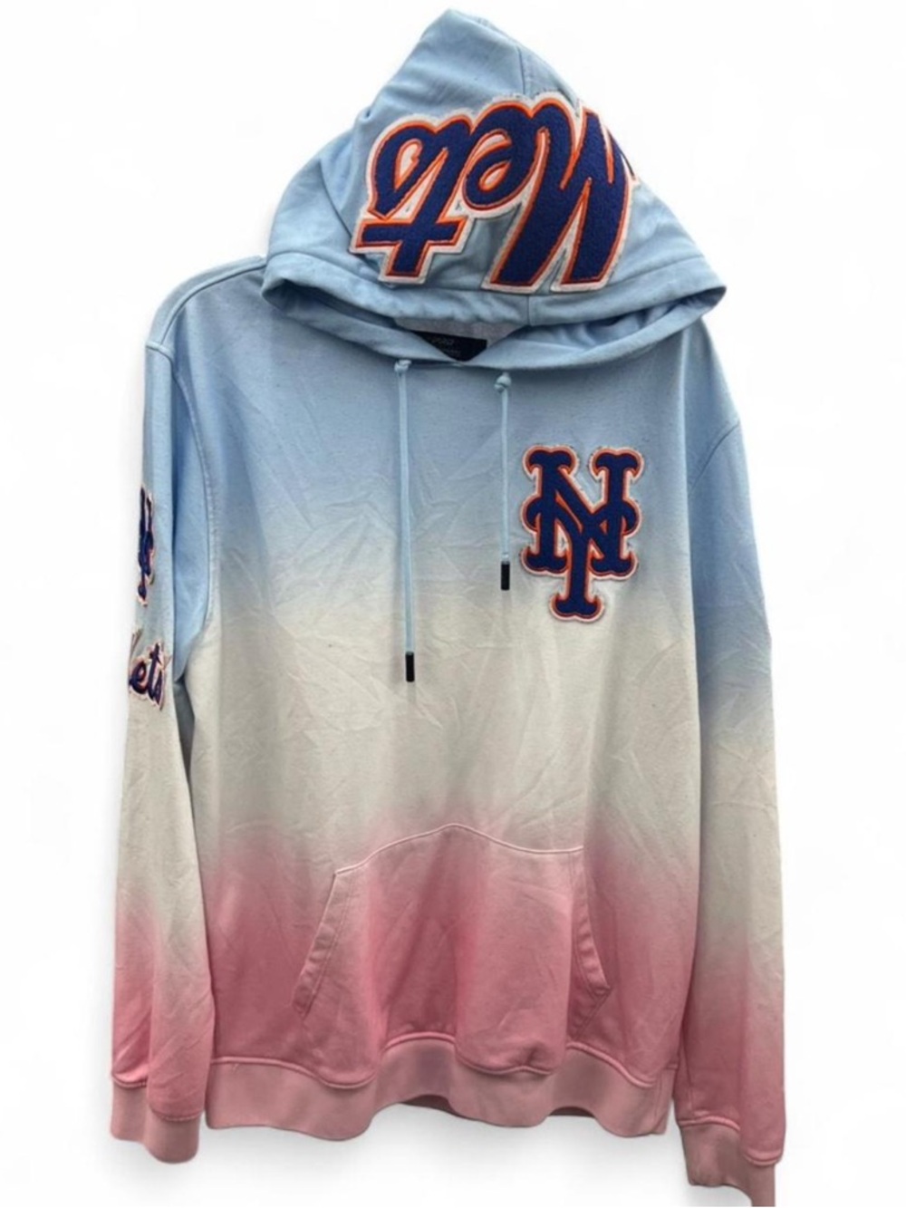 Mens New York Mets Pro Standard Pullover Hoodie size Large
